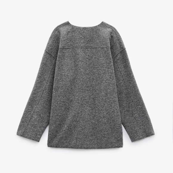 Zara wool blend top - Picture 2 of 9